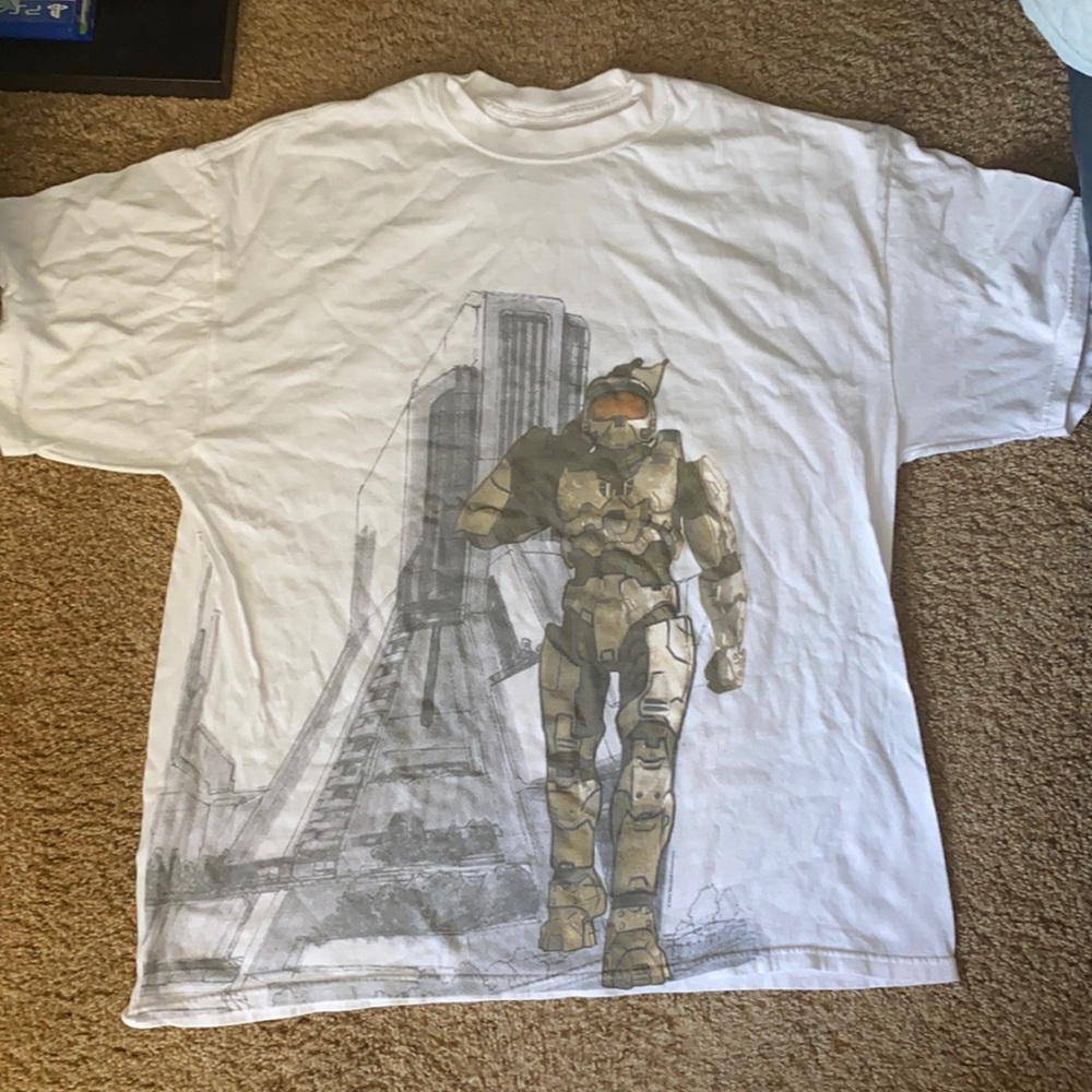 Vintage Halo 3 2007 promo tee